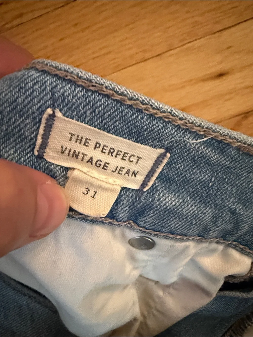 Madewell Perfect Vintage Jeans - Altered